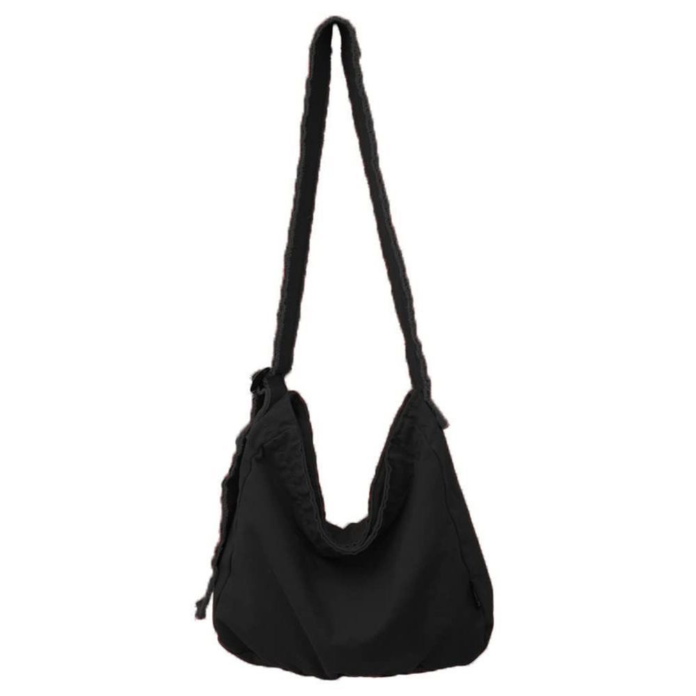 Canvas Hobo Bags Large Shoulder Bags Casual Crossbody Bags Satchel Bag B)
